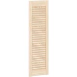 vidaXL Dizajn vrata ormarića s rešetkama 99x29,5 cm Puno drvo bor | shoptok.hr