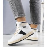 Gemre White and black high-top sneakers Robin | Shoptok.si