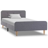  Okvir za krevet od tkanine svjetlosivi 100 x 200 cm | shoptok.hr