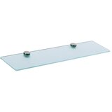  Zidna polica BRUŠENO PROZIRNO STAKLO 200X700MM | shoptok.hr
