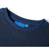  Dječja topla majica modra prošarana 92 | shoptok.hr