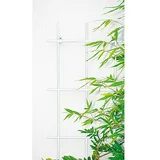 BELLISSA Potporanj za cvijeće (60 x 150 cm, Broj podupirača: 4, Promjer potpornja za biljke: 8 mm, Bijele boje)