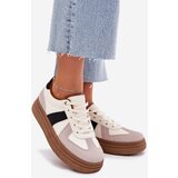 Boto Women's Platform Sneakers Beige Dovina | shoptok.hr