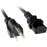 Lindy tok priključni kabel [1x ameriški moški konektor - 1x ženski konektor IEC C13\, 10 A] 3.00 m črna, (20414648) | Shoptok.si