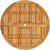  Vrtni set za objed 5 kom. Smeđa Čvrsto drvo akacije | shoptok.hr