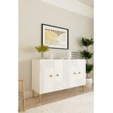 Hanah home konzola lessi 120 white gold | Eponuda.com