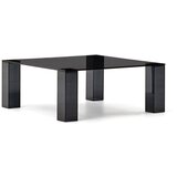 Kave Home Temno siva steklena mizica 85x85 cm Adularia – | Shoptok.si