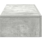  Zidna polica s ladicama beton siva 80x33x17cm konstruirano drvo | Eponuda.ba