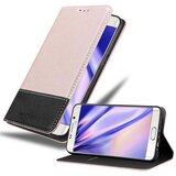 Cadorabo Case, združljiv s Samsungom v rose Gold Black - zaščitni pokrov z magnetnim zapiranjem, stoječo funkcijo in režo za kartico, (20587297) Cene