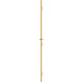 vidaXL Notranja vrata ozka zlata 76x201,5cm kaljeno steklo in aluminij | Shoptok.si