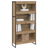 Ormarić za knjige 2 pcs Umjetnička hrastovina 80 x 30 x 155 cm | shoptok.hr