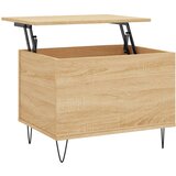  Stolić za kavu boja hrasta 60 x 44,5 x 45 cm konstruirano drvo | Eponuda.com