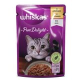 Whiskas kesice Pure delighit piletina 85g