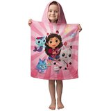 Jerry Fabrics Rožnat bombažen otroški pončo velikost 3-8 let Gabby´s Dollhouse – | Shoptok.si
