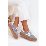 Boto Suede Women's Sneakers On Platform Blue Venera | shoptok.hr
