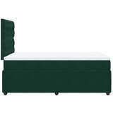  box spring s madracem tamnozeleni 120x190 cm baršunasti | shoptok.hr