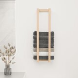  Stalak za ručnike 23x18x90 cm od masivne borovine | shoptok.hr