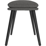  Tabure tamnosivi 45 x 29,5 x 35 cm od tkanine | shoptok.hr