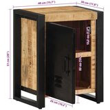 vidaXL Nočna omarica 40x30x51 cm trden robusten mangov les | Shoptok.si