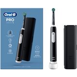 Oral-b Pro 1 Cross Action Black z za etuijem potovanje, elektricna zobna šcetka | Shoptok.si