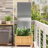  Privatnost u vrtu Srebrno 50 x 140 cm Nehrđajući čelik | shoptok.hr