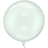 PARTY DECO balon sphere, 40 cm, prozorno zelen | Shoptok.si