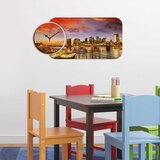 Wallity zidni sat YMS-44, 68x32 cm, 2 dela | ePonuda.com