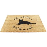 Artsy Doormats Otirač od kokosovih vlakana 40x60 cm Life Is Better With a Cat – | shoptok.hr