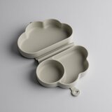 Tommee Tippee EasiStick™ Silicone Foldable Plate kutija za užinu 4m+ Green 1 kom | shoptok.hr