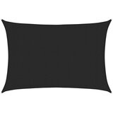  Jedro za zaštitu od sunca 160 g/m² crno 3 x 4 m HDPE | shoptok.hr