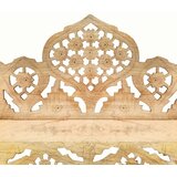 vidaXL Ročno izrezljan paravan 4-delni 160x165 cm trden mangov les | Shoptok.si