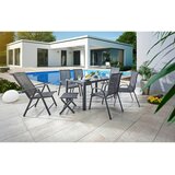 Ambia Garden VRTNA MIZA kovina, steklo antracit | Shoptok.si