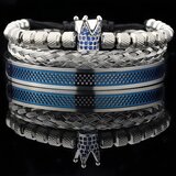 Narukvice ES-34377 - Srebrna / Plava KP34377 | Shoptok.si