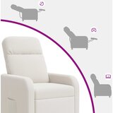  Fotelja s nagibom Krem Bouclé | shoptok.hr