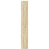  Regal za knjige boja hrasta 60x24x176 cm od konstruiranog drva | shoptok.hr