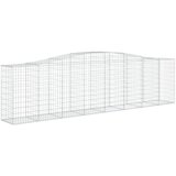  Lučne gabionske košare 20kom 400x50x100/120cm pocinčano željezo | shoptok.hr