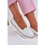 EVENTO Leather Women's Oxford Shoes White Liaruna | ePonuda.com