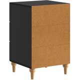  Noćni ormar s ladicama Crna 43x 41 x 66,5 cm Konstruirano drvo | Eponuda.com