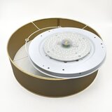  LED plafonsko svetlo SIRJA LED/36W/230V, prečnik 45 cm, braon/zlatno | Eponuda.com