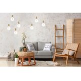  Luster na sajli MIROS 7xE27/60W/230V pauk bela/zlatna | Eponuda.com
