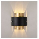 Opviq vall lamp zidna zlatno - crna lampa noctra 15351 | ePonuda.com