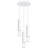 Sollux SL.1689 - visilica na sajli lami 3xGU10/10W/230V bela | Eponuda.com