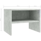  Nočne omarice 2 kosa betonsko sive 40x30x30 cm iverna plošča, (20732987) | Shoptok.si
