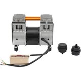 Oem Kompressor za zrak, 980W motor iz čistega bakra, delovanje z nizko hrupnostjo -Srebrna, (5000113809) | Shoptok.si