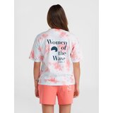 O'neill Majica 'Wow' modra / roza / črna / bela | Shoptok.si