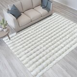 Mila Home Bela pralna preproga 160x230 cm Bubble White – | Shoptok.si