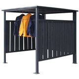  Westman - Metalna nadstrešnica za bicikle i pušače | Antracit | 203x180x210 cm | shoptok.hr
