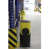 d-flexx Zaščita regalov, iz upogljive umetne mase, 1 vrsta, 2500 mm | Shoptok.si
