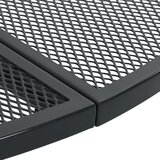  Set vrtnih naslonjača 5 kom antracit od čelika obloženog prahom | shoptok.hr