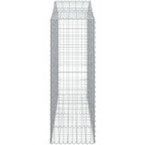  Lučne gabionske košare 20kom 200x50x140/160cm pocinčano željezo | shoptok.hr